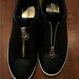 Michael Kors Black Slip-On Sneakers